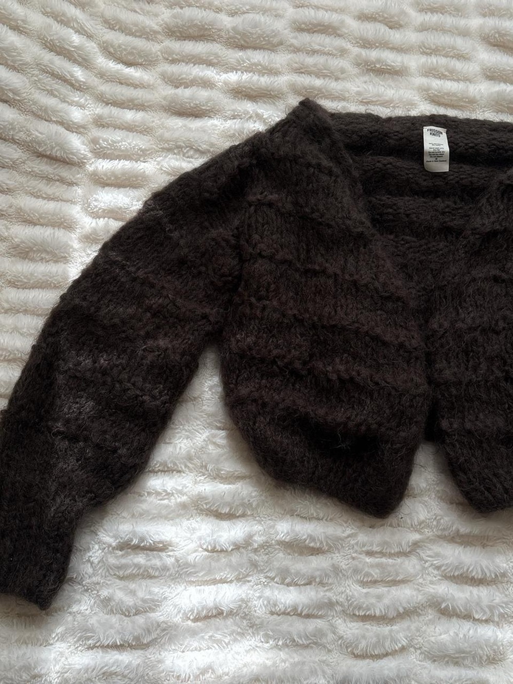 Frisson Knits Becca mohair cardigan - Picture 4 of 7